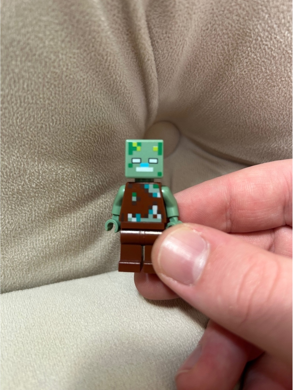 Drowned Zombie 21164 21178 Minecraft LEGO Minifigure Figure The Fox Lodge